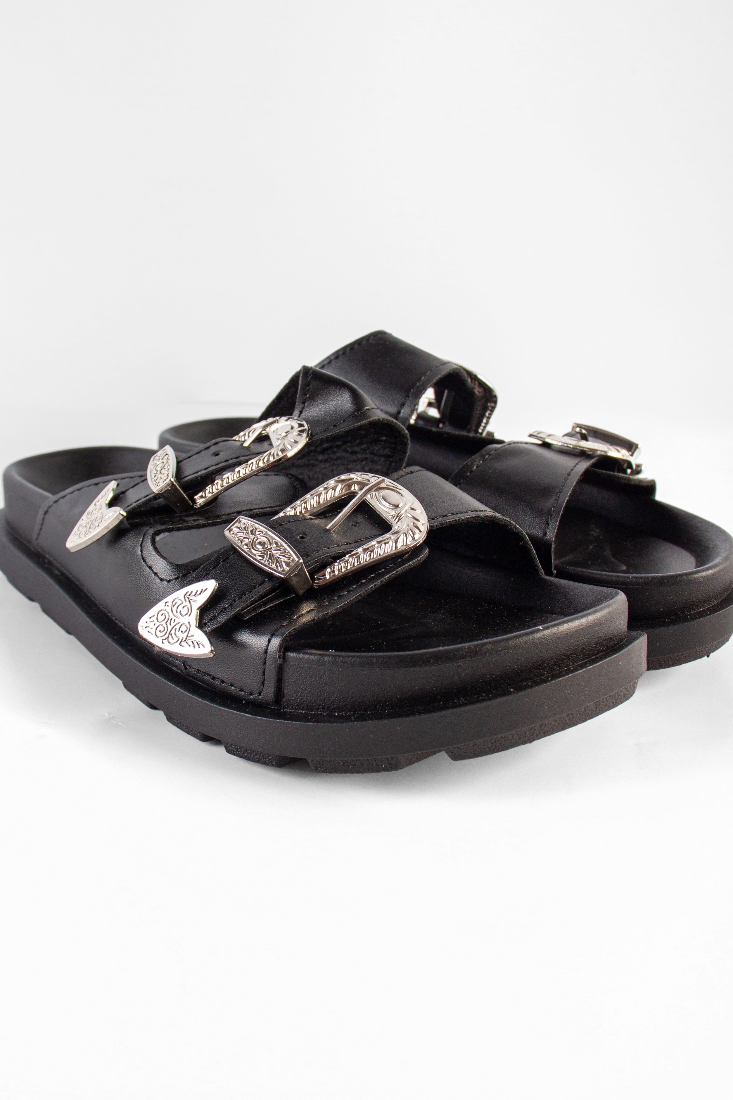 Double Buckle Sliders