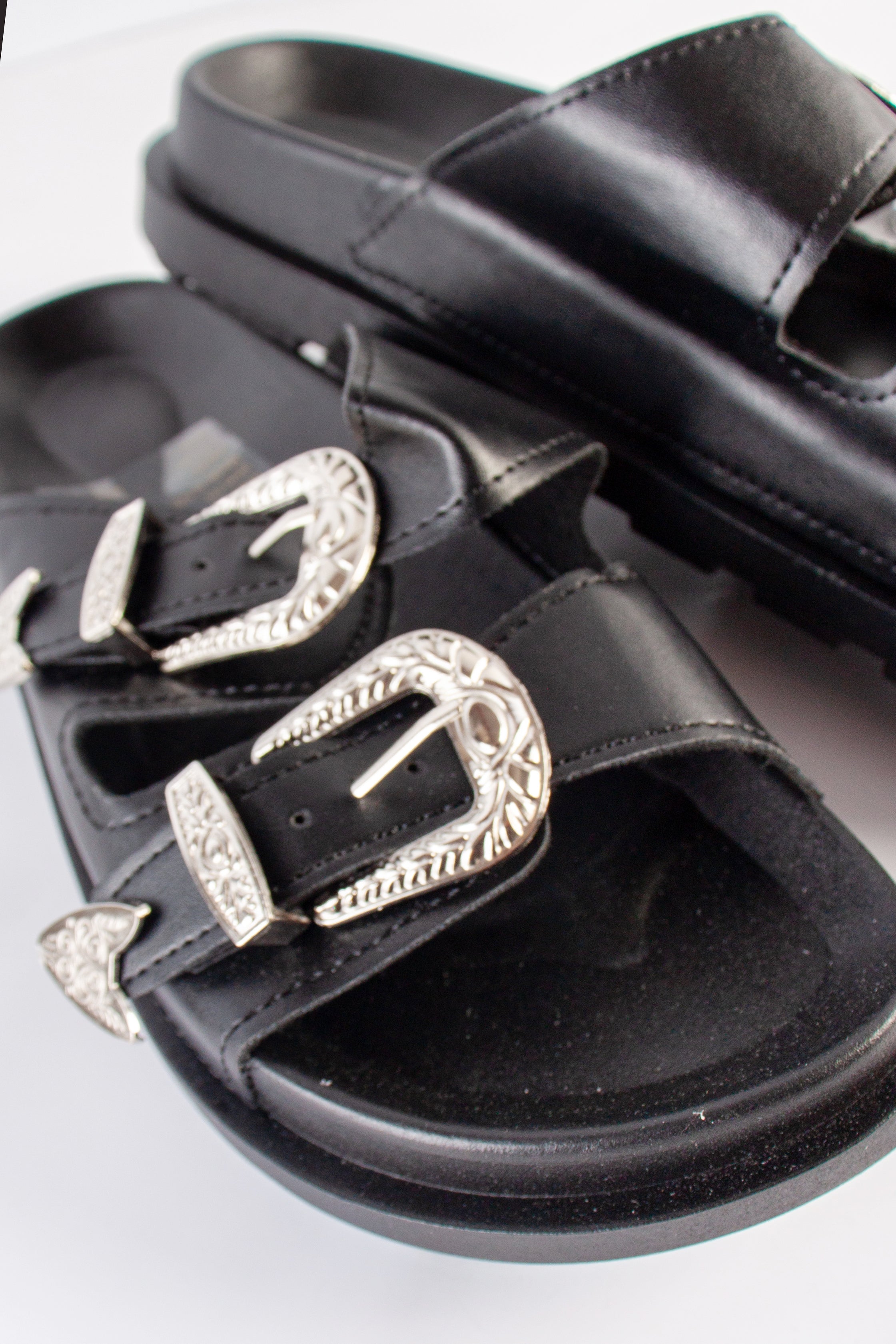 Double Buckle Sliders